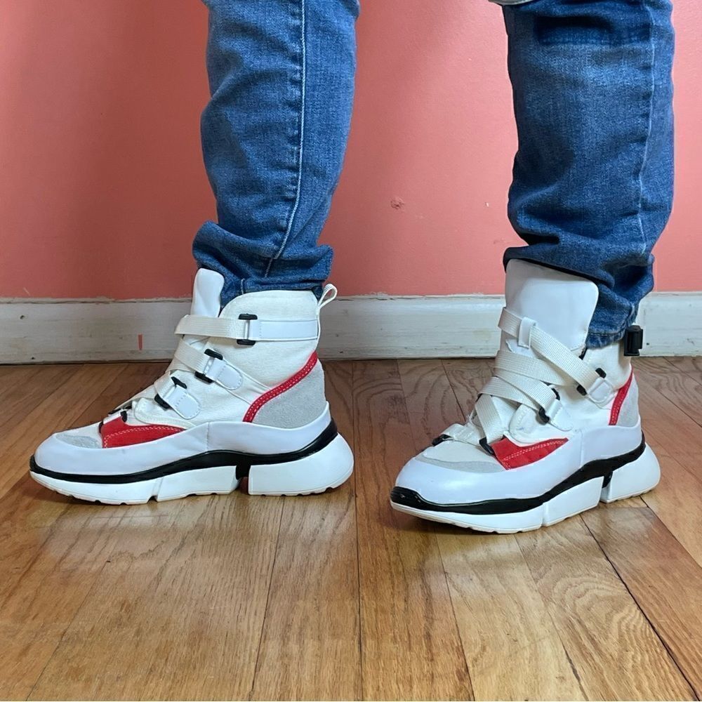 Fashion Nova High Top Walking on Clouds sneakers